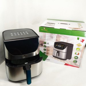 Аерофритюрниця з антипригарним покриттям T.K.Line ТК00264 Аерогриль 12л Потужна повітряна фритюрниця 4200Вт Мультипіч