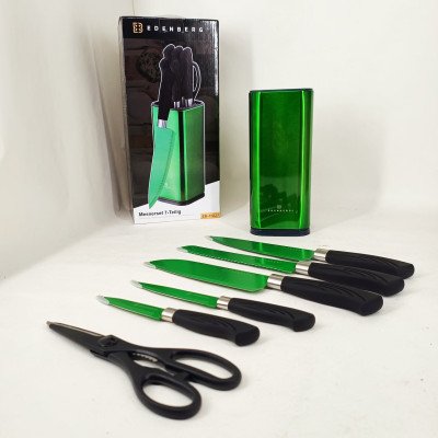 Набір ножів Edenberg EB-11027 7 предметів Green