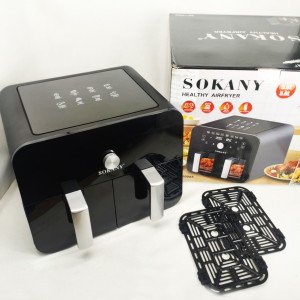 Мультипіч SOKANY SK-10008 на 10 л Аерофритюрниця з таймером та терморегулятором, Аерогриль