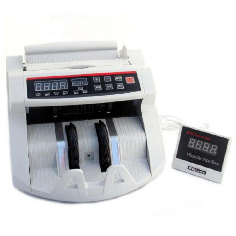 Рахувальна машинка Bill Counter UKC MG-2089, машинка для рахунку грошей з ультрафіолетовим детектором валют