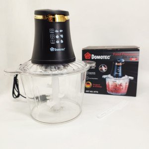 Подрібнювач електричний Domotec MS-7041, 600Вт, 3 л, Кухонний блендер з чашею