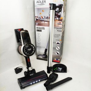 Вертикальний пилосос акумуляторний Adler AD 7048 350Вт для сухого прибирання без мішка