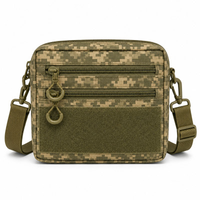Чоловіча тактична сумка EDC Cordura 600D, сумка з кордури для патчів піксель