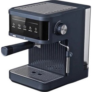 Кавоварка рожева Crownberg CB-1571 1200Вт кухонна кавоварка з резервуаром 1.8л і сенсорним дисплеєм