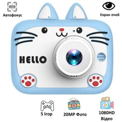 Дитячий цифровий фотоапарат X900 Cat