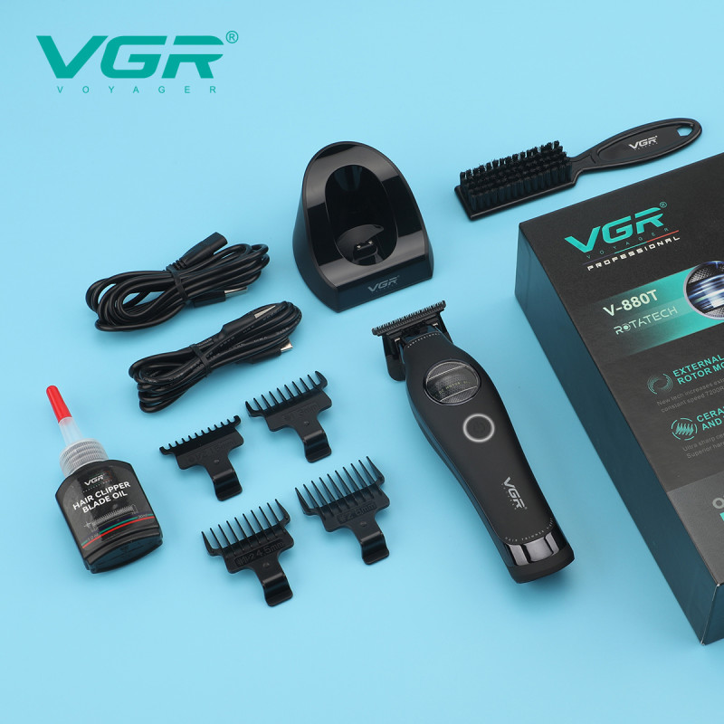 Тример VGR V-880T. Колір: чорний